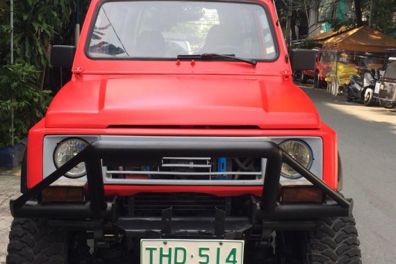 Sell Red 1995 Suzuki Samurai in Manila