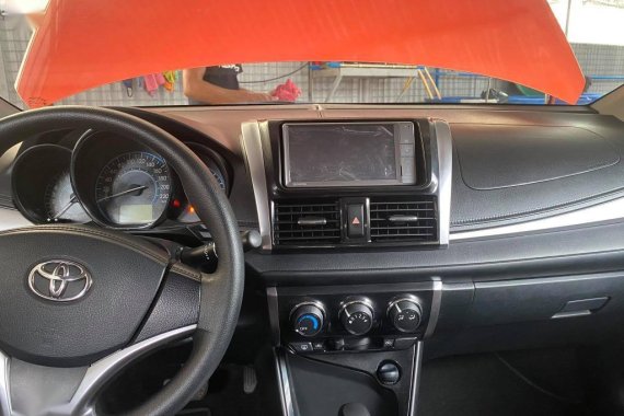 Orange Toyota Vios 2018 for sale in Quezon City
