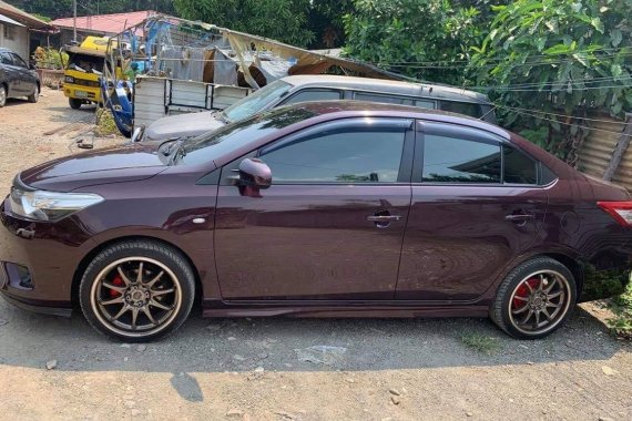 Sell Purple 2016 Toyota Vios Sedan at 47000 km in Manila