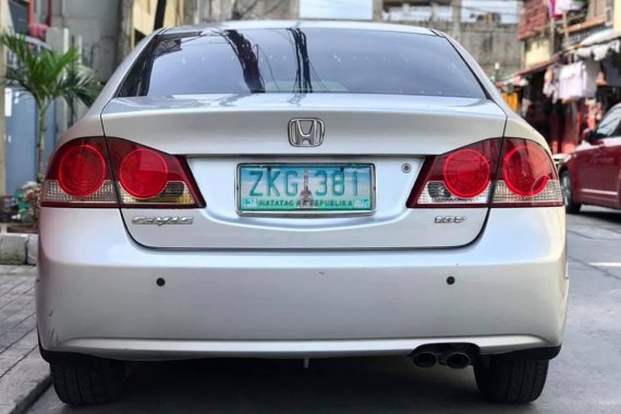 Silver Honda Civic 2007 for sale in Manila