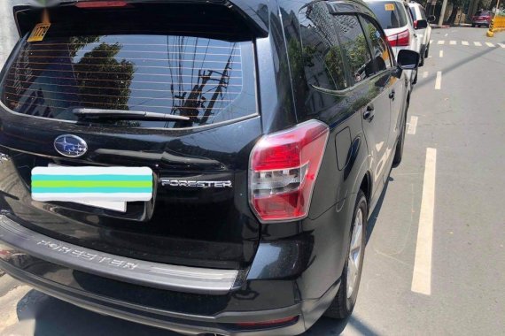 Black Subaru Forester 2015 for sale in Valenzuela