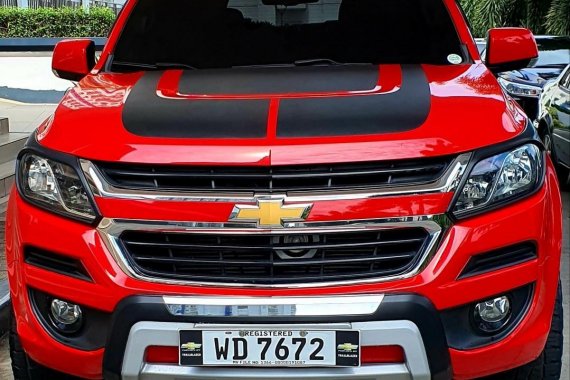 Red Chevrolet Trailblazer 2017 for sale in Quezon City