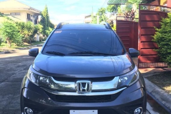 Silver Honda BR-V 2019 for sale in Davao City