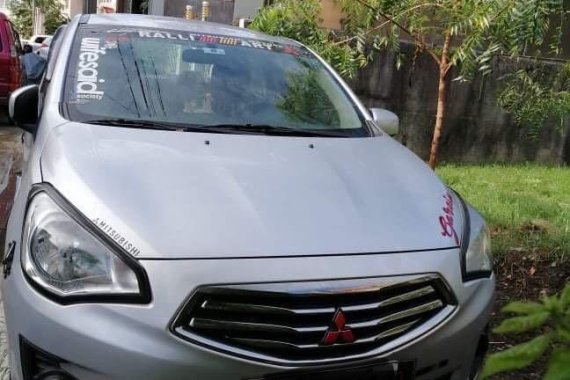 Silver Mitsubishi Mirage g4 for sale in Antipolo