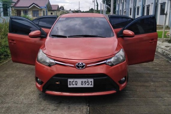 Sell Orange 2016 Toyota Vios in Quezon