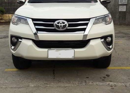 White Toyota Fortuner 2017 for sale in Malolos