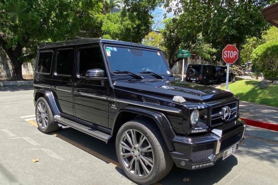 Sell Black Mercedes-Benz G-Class 2016 in Manila