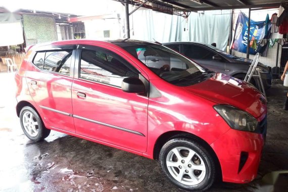 Pink Toyota Wigo 2016 for sale in Quezon City