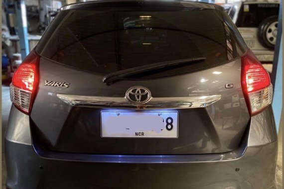 Selling Grey Toyota Yaris 2015 in Manila