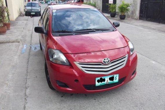 Red Toyota Vios 2013 for sale in Manila