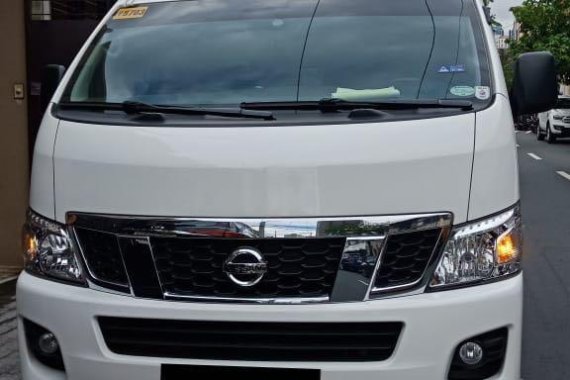 White Nissan Urvan 2017 for sale in Mandaluyong