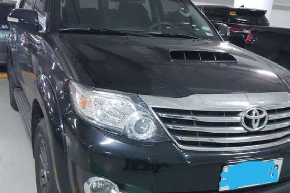 Black Toyota Fortuner 2015 for sale in Makati City