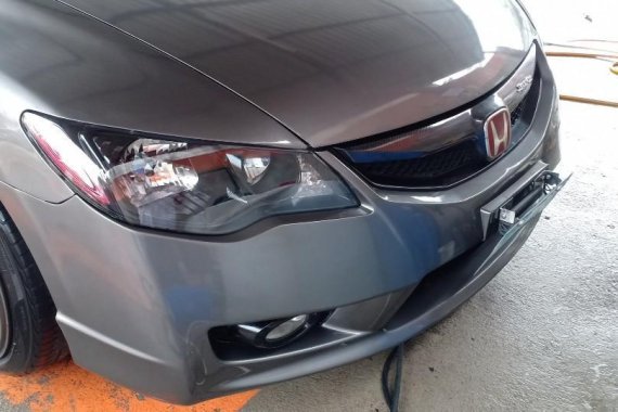 Silver Honda Civic 2009 for sale in Batangas