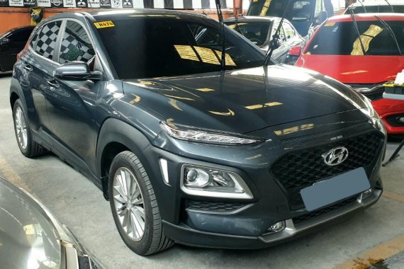 Grey Hyundai Kona 2019 for sale in Manila