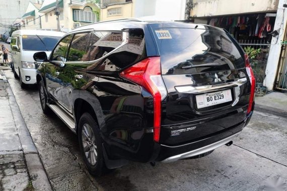 Black Mitsubishi Montero sport 2017 for sale in Quezon City