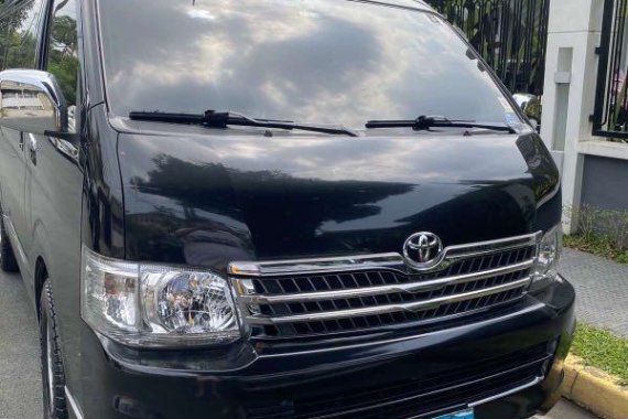 Sell Black 2013 Toyota Hiace Super Grandia in Makati