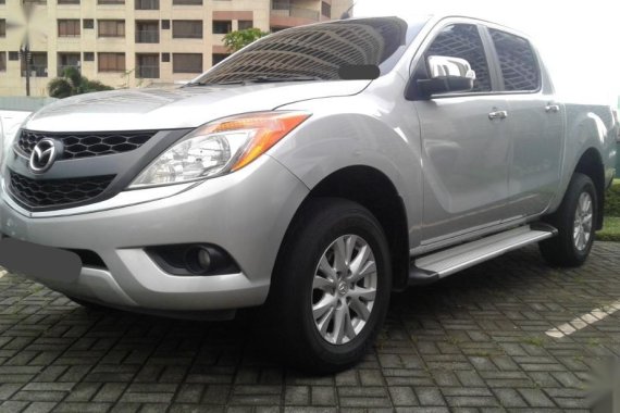 Silver Mazda BT-50 2016 for sale in Manila