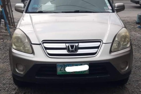 Silver Honda CR-V 2006 for sale in Bustos