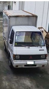 2008 White Mitsubishi L300 Van good price in Pasig