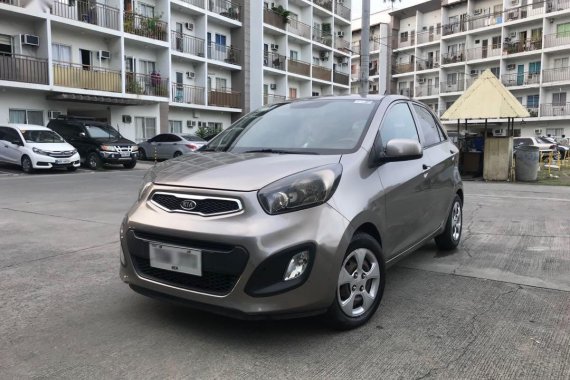 Silver Kia Picanto 2013 for sale in Parañaque