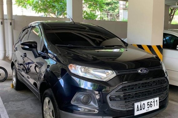 Black Ford Ecosport 2015 for sale in Paranaque City