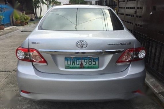 Silver Toyota Corolla Altis 2014 for sale in Quezon City