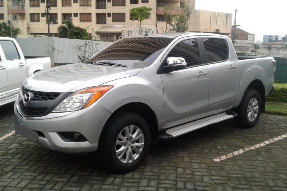 Selling Silver Mazda Bt-50 2016 Truck in Manila