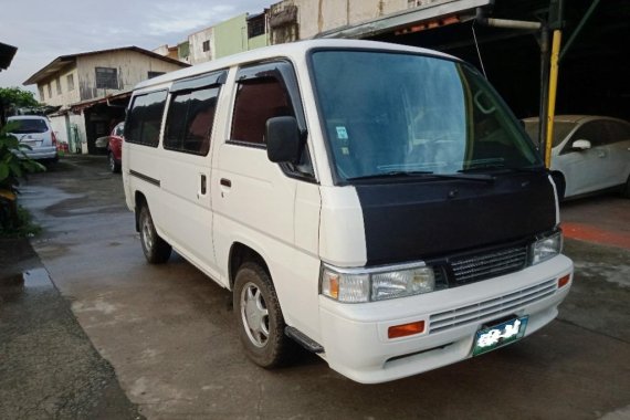 Pearl White Nissan Urvan 2013 for sale in Cavite