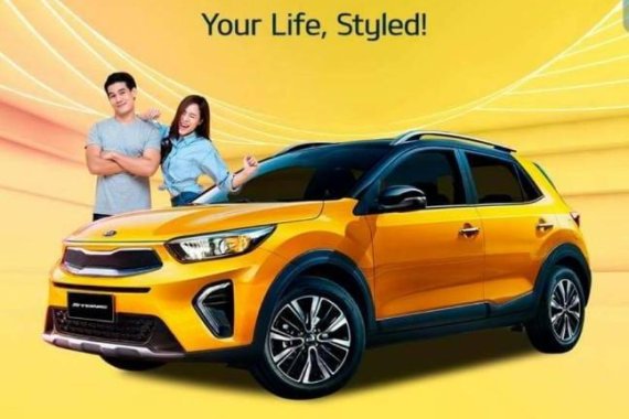 Yellow Kia Stonic 2020 for sale in Makati