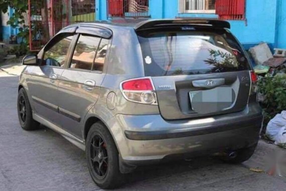 Silver Hyundai Getz 2005 for sale in Manila