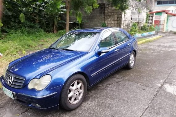 Sell Blue 2008 Mercedes-Benz C200 in Imus