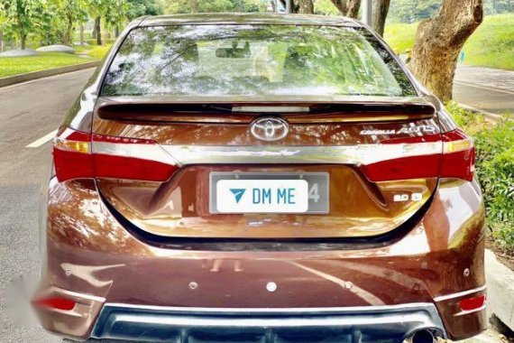 Brown Toyota Corolla altis 2015 for sale in Manila
