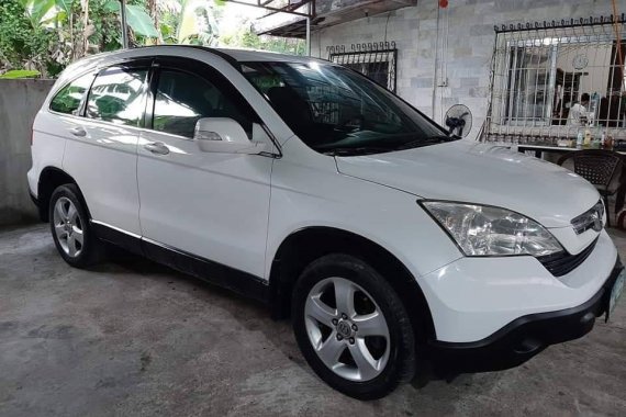 White Honda CR-V 2008 SUV for sale in Manila