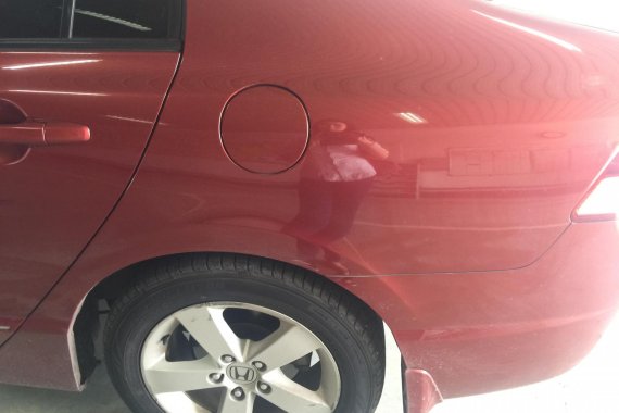 Sell Red 2007 Honda Civic at 105000 km in Las Piñas