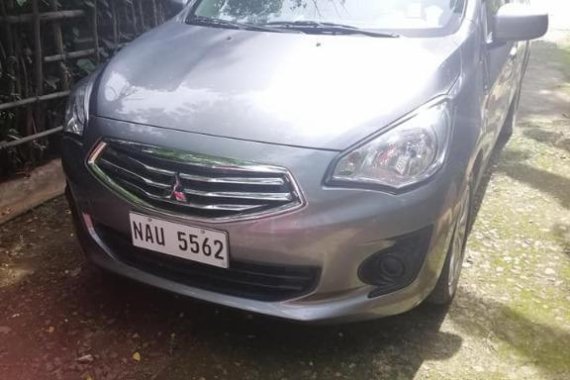 Silver Mitsubishi Mirage 2017 for sale in Angono