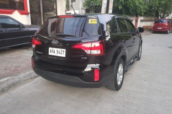 Black Kia Sorento 2015 for sale in Manila