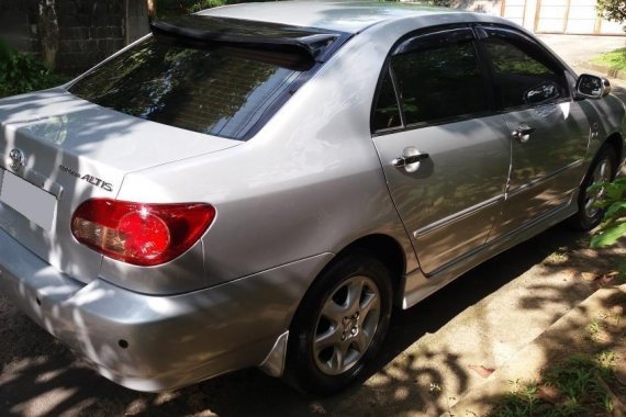 Silver Toyota Corolla Altis 2007 for sale in Manila