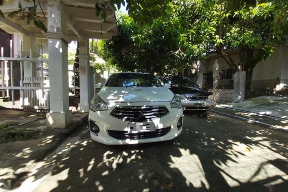 White Mitsubishi Mirage G4 2016 for sale in Marikina