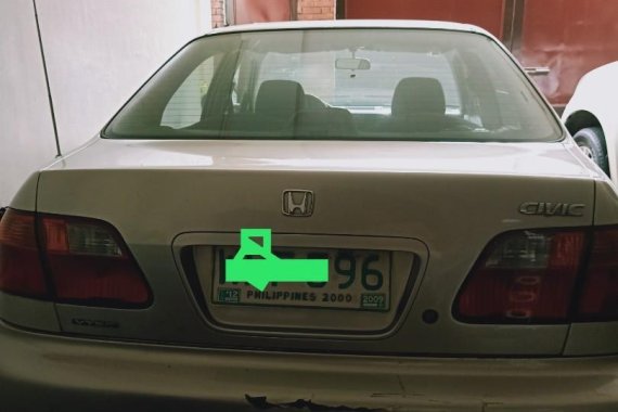 Selling Silver Honda Civic 1999 in Quezon City