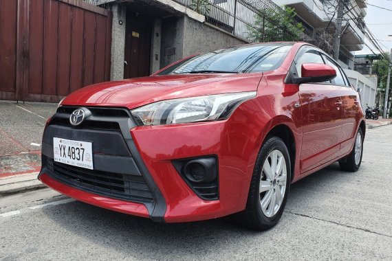 Lockdown Sale! 2016 Toyota Yaris 1.3 E Manual Red 31T Kms Only YX4837