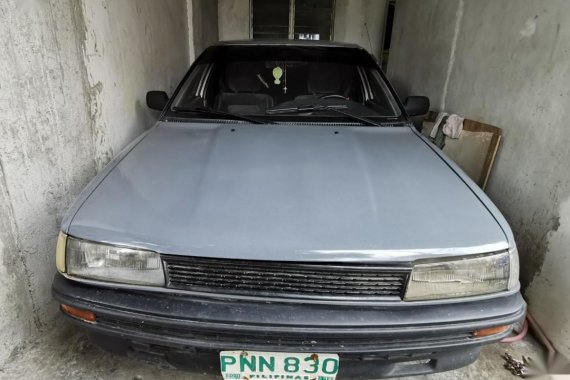 Silver Toyota Corolla 1989 for sale in Manila