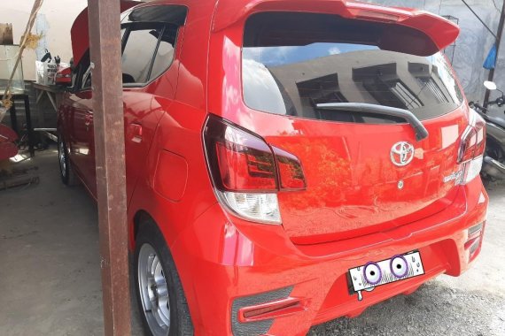 Sell Red 2018 Toyota Wigo in Tuguegarao