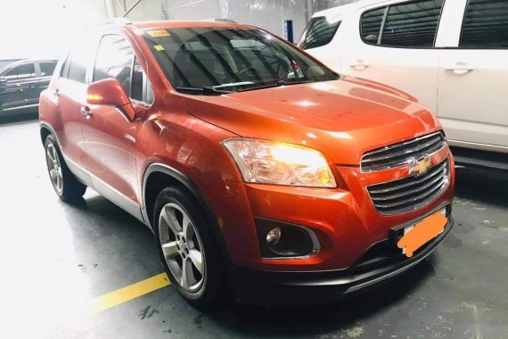 Sell Orange 2016 Chevrolet Trax in Quezon City