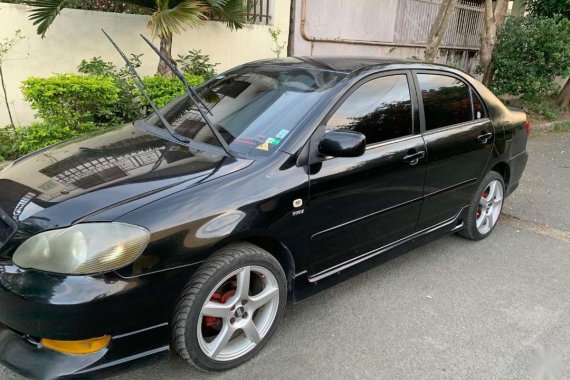 Black Toyota Corolla Altis 2005 for sale in Manila