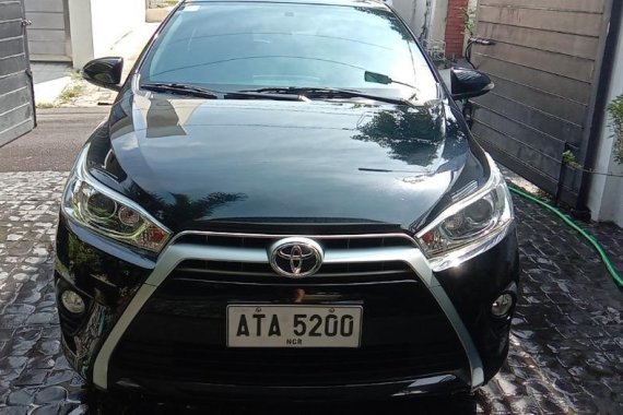 Black Toyota Yaris 2009 for sale in Manila