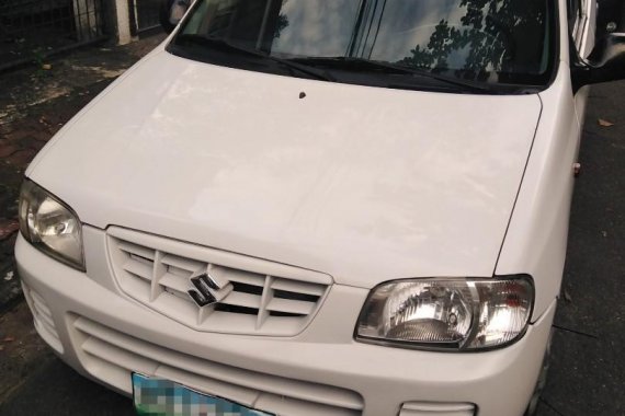 White Suzuki Alto 2013 for sale in Manila