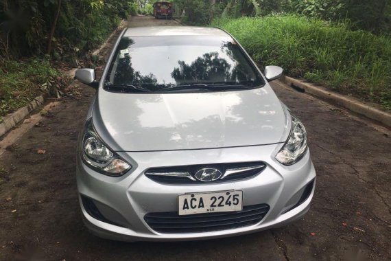 Sell Silver 2014 Hyundai Accent in Antipolo City