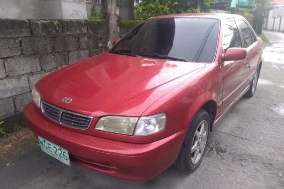 Selling Red Toyota Corolla Altis 2000 in Guagua