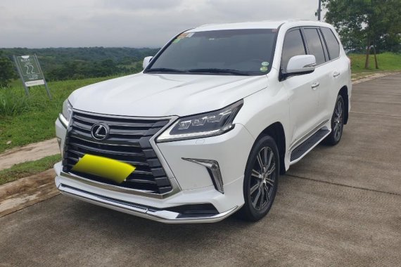 Sell White 2018 Lexus LX in Cavite