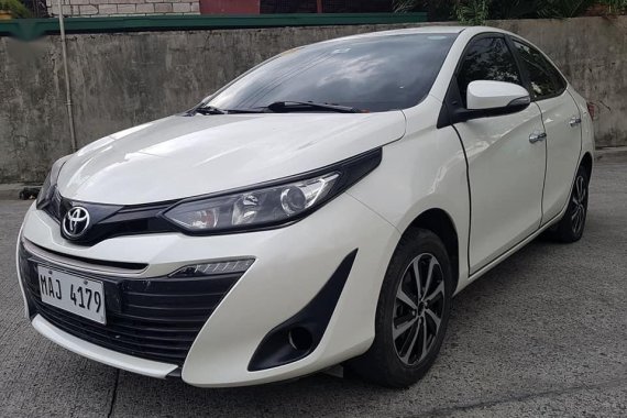 Selling Pearl White Toyota Vios 2019 in San Mateo